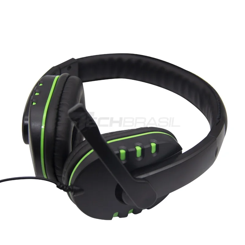 Imagem 4 de 5 do produto Fone Ouvido Headset P3 Microfone Ps3 Ps4 PC Notebook Preto