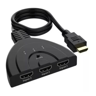 Chave Seletora Switch HDMI 3x1
