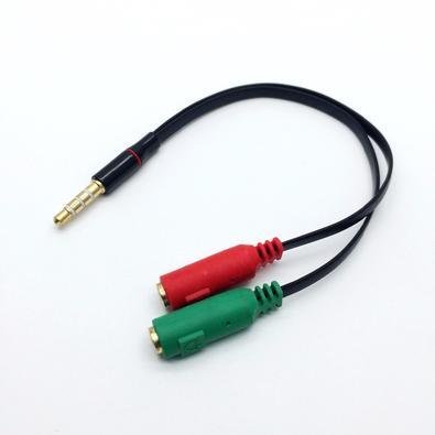 Cabo Para Fone, 2 P2 Fêmea Para 1 P2 Macho - Tebera