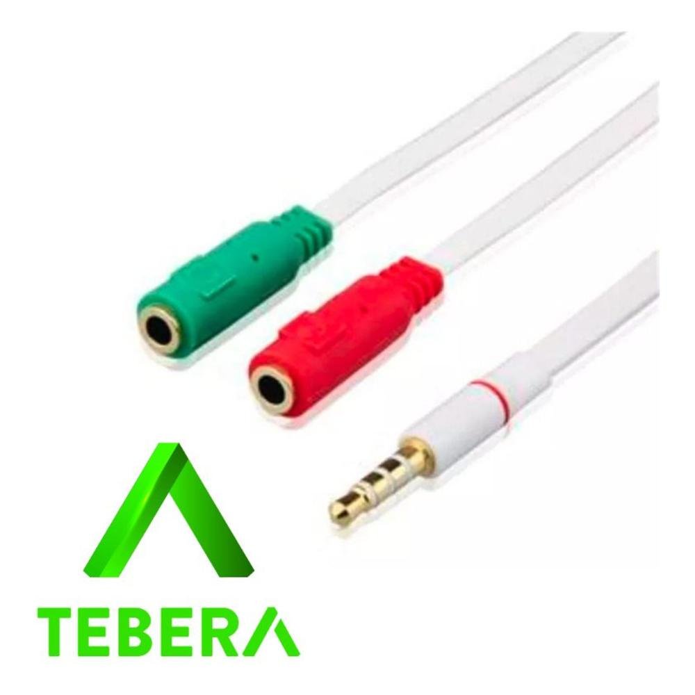 Imagem 2 de 2 do produto Cabo Adaptador Headset P3 X 2 Jack J2 St (fone+mic)