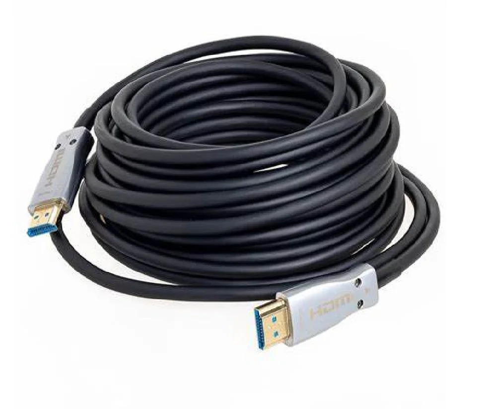 Imagem 3 de 3 do produto Cabo HDMI Fibra 2.0 4k Fibra Optica 60mts - Tebera