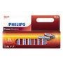 Pilha Philips Alcalina  Aa 1.5v Cartela 12 Unidades