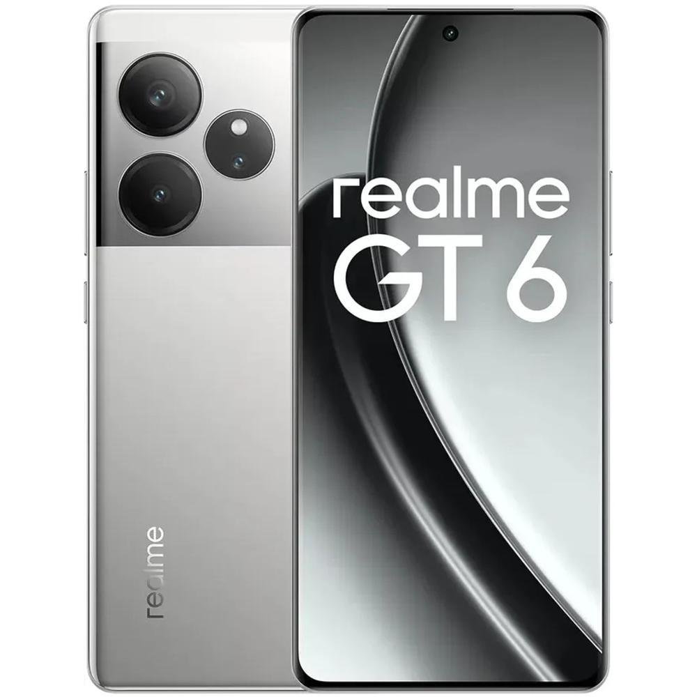 スマートフォン本体 realme GT6 8GB/256GB KaBuM Aperte o K e evolua em Tecnologia e Games