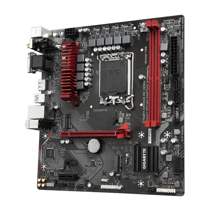 Imagem 5 de 5 do produto Placa Mãe Gigabyte B760m Gaming Ac Ddr4 Wifi LGA 1700 2xDDR4 Chipset Intel B760 Express Matx