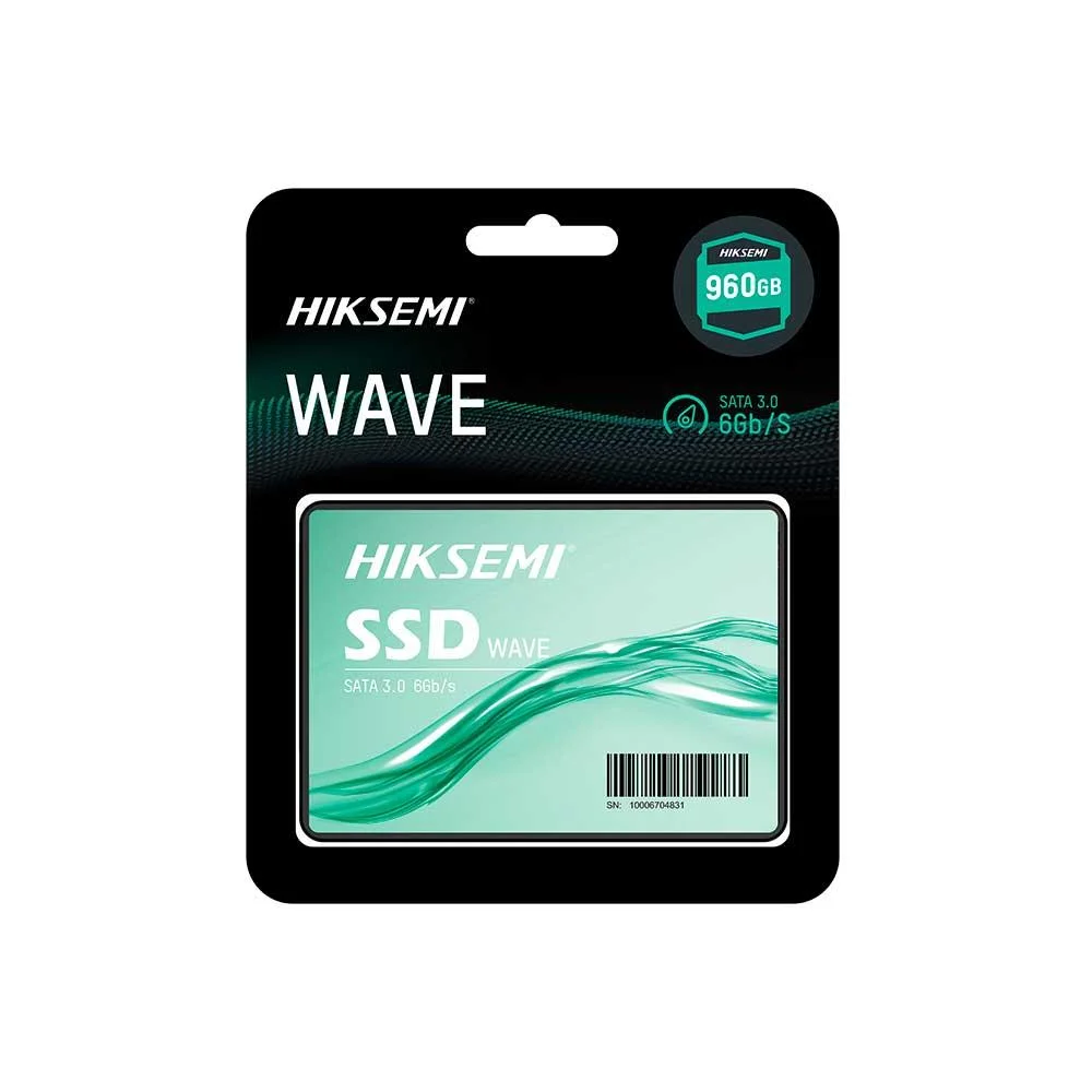 SSD Hiksemi Wave, 960gb, 2.5", Sata 3.0 6gb/s - Hs-ssd-wave(s)/960g