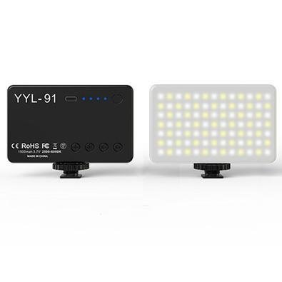 Iluminador LED Recarregável Yyl-91 Preto 6w