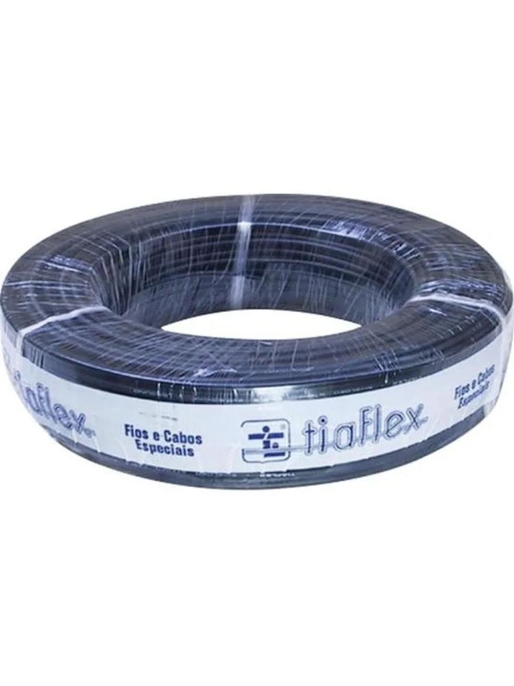 Imagem 3 de 4 do produto Cabo Para Microfone Balanceado Af(t) Ofhc 2 X 22awg Preto Tiaflex - Rl / 100