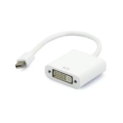 Cabo Adaptador Mini Displayport Para Dvi Jc-cb-mdvi Branco