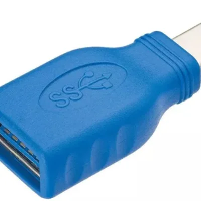Adaptador Usb Tipo C 3.0 Macho / Usb Fêmea Otg - Kit 10pçs
