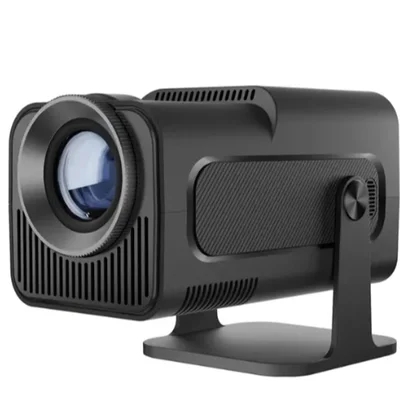 Mini Projetor Portatil 4k Hy320 Resolução 720p Nativa 300ansi Cor Preto