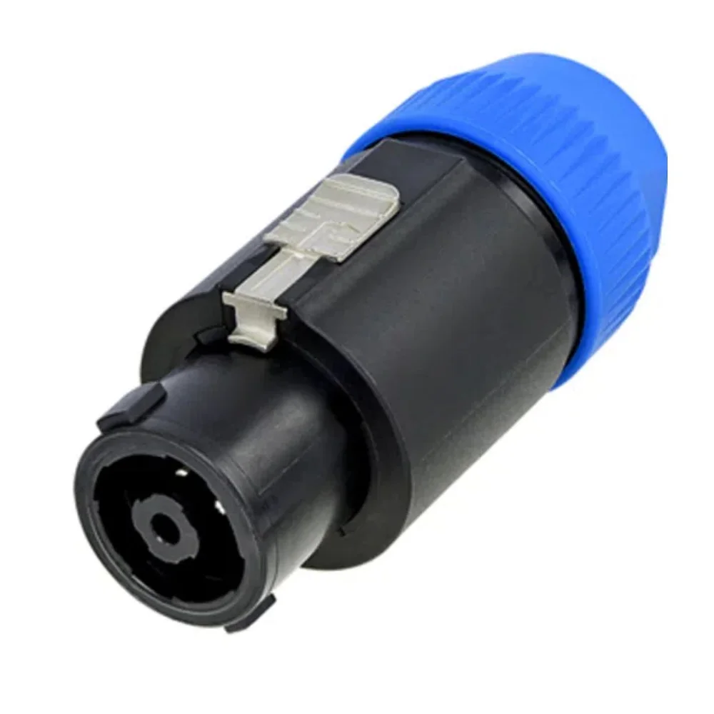Imagem 4 de 5 do produto Plug Speakon Macho 8 Vias C/trava Emb 04 Pçs - Tebera