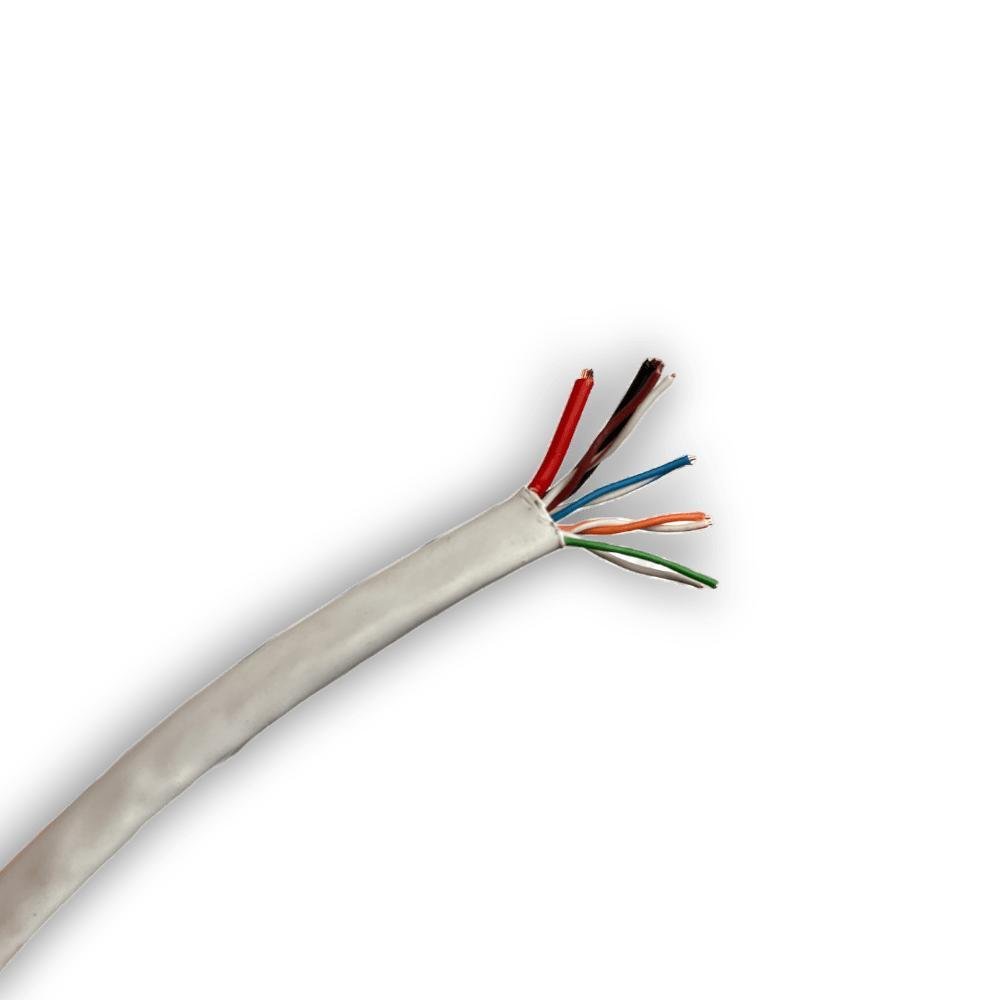 Imagem 4 de 5 do produto Cabo Cftv Multicameras 2x1mm 4p Bc Bb300m