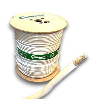 Cabo Coaxial Rg 6 90% Bobina 300mt - Condutti 1/2/3