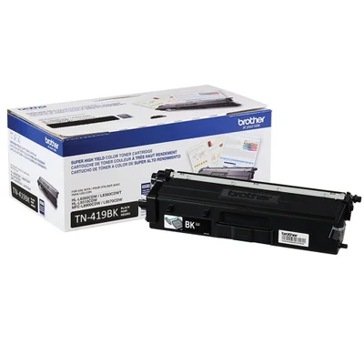 Toner Brother Tn 419 Bk Preto | Hl-l8360cdw Mfc-l8610cdw Mfc-l8900cdw Mfc-l9570cdw