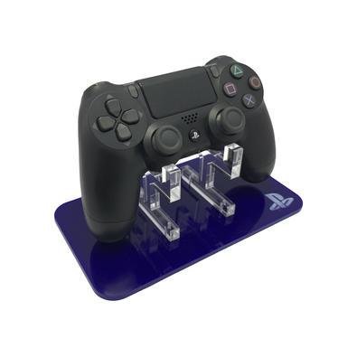 Suporte Controle Bancada Playstation 4 - Ps4 - Material Acrílico Azul