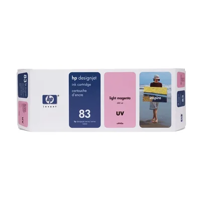 Cartucho De Tinta Hp 83 C4945a Magenta Claro | Designjet 5000 5000ps 5500 5500ps 5500uv 5500uvps