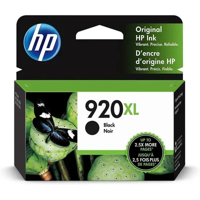 Cartucho De Tinta Hp 920xl Cd975a preto | Officejet 6000 6500 7000 7500