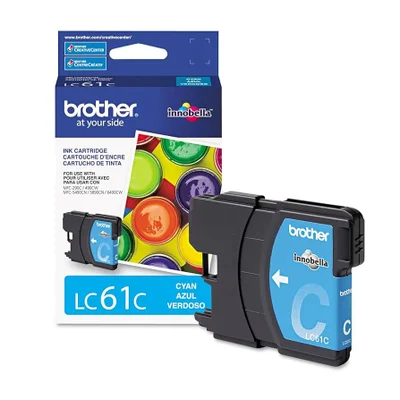 Cartucho De Tinta Brother Lc61c Ciano | Brother Dcp-145c Dcp-165c Dcp-385c