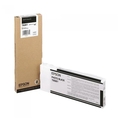 Cartucho De Tinta Epson T6061 preto Fotográfico | Epson Stylus Pro 4800 4880
