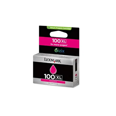 Cartucho De Tinta lexmark 100xl 14n1070 Magenta | Lexmark Pro 205 705 803
