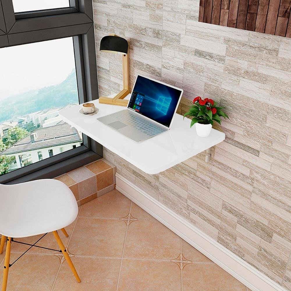 Mesa Retrátil Gamer De Parede 70cm X 30cm Mdf Para Escritório Multifuncional E Home Office Estudo 8