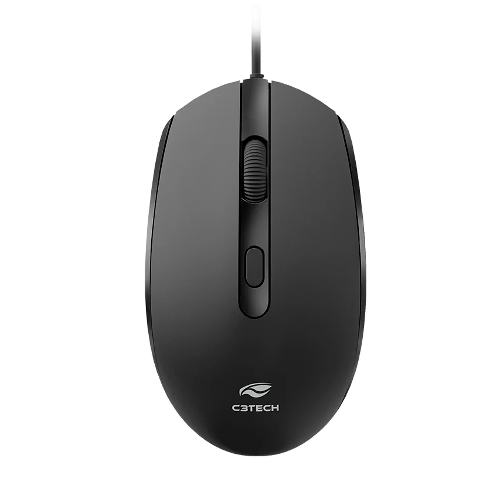 Imagem 2 de 5 do produto Kit Teclado E Mouse C3tech Kt-200bk Usb Abnt2 2000 Dpi Preto