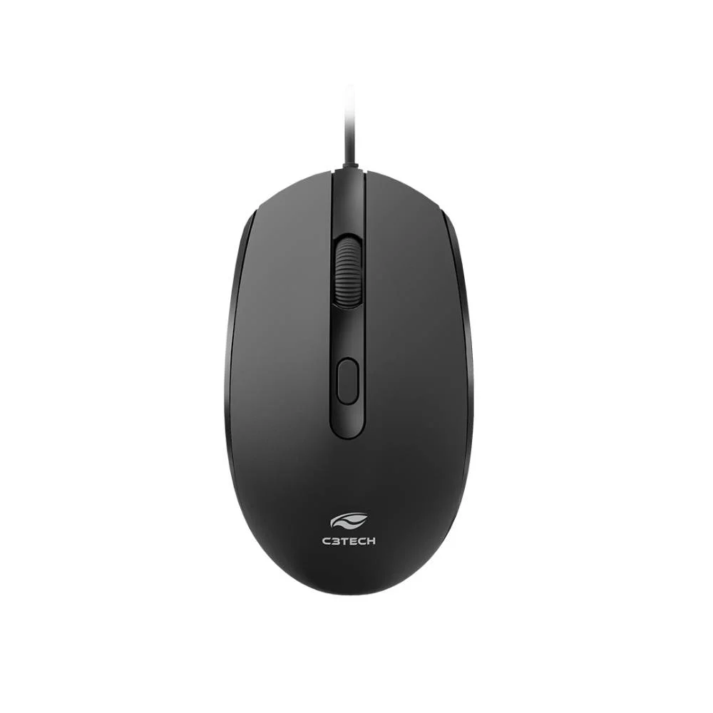 Imagem 3 de 5 do produto Kit Teclado E Mouse C3tech Kt-200bk Usb Abnt2 2000 Dpi Preto