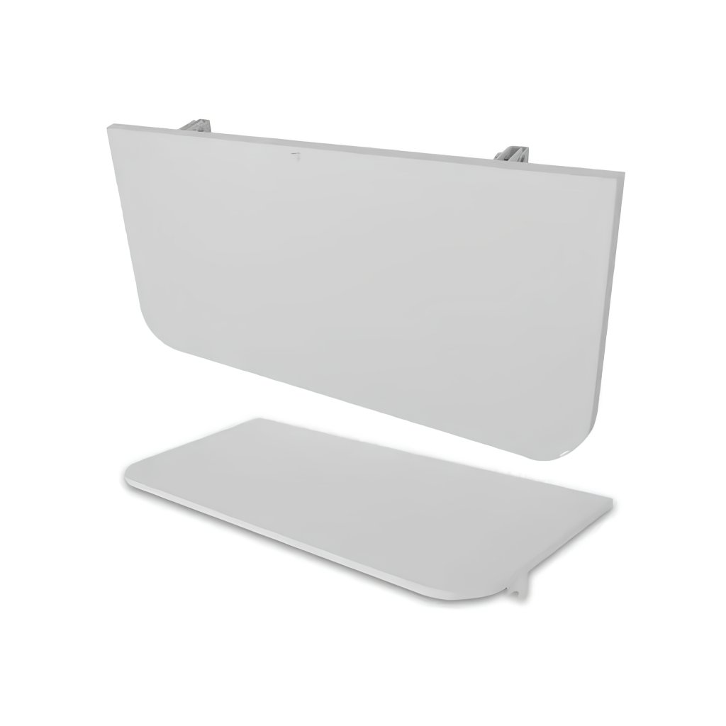Mesa De Parede Retrátil Dobrável 80cm X 40cm Compacta Para Escritório E Home Office Computador PC