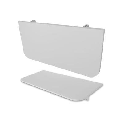 Mesa De Parede Retrátil Dobrável 80cm X 40cm Compacta Para Escritório E Home Office Computador PC