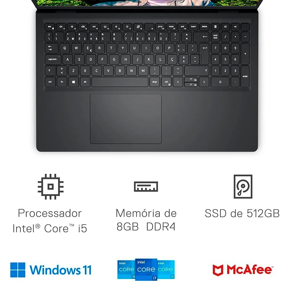 DELL Inspiron 第12世代i5/8G/512G/Office Produtos com até 15 OFF no PIX KaBuM