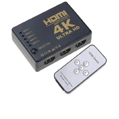 Switch 4k HDMI Ultra Hd Com Controle