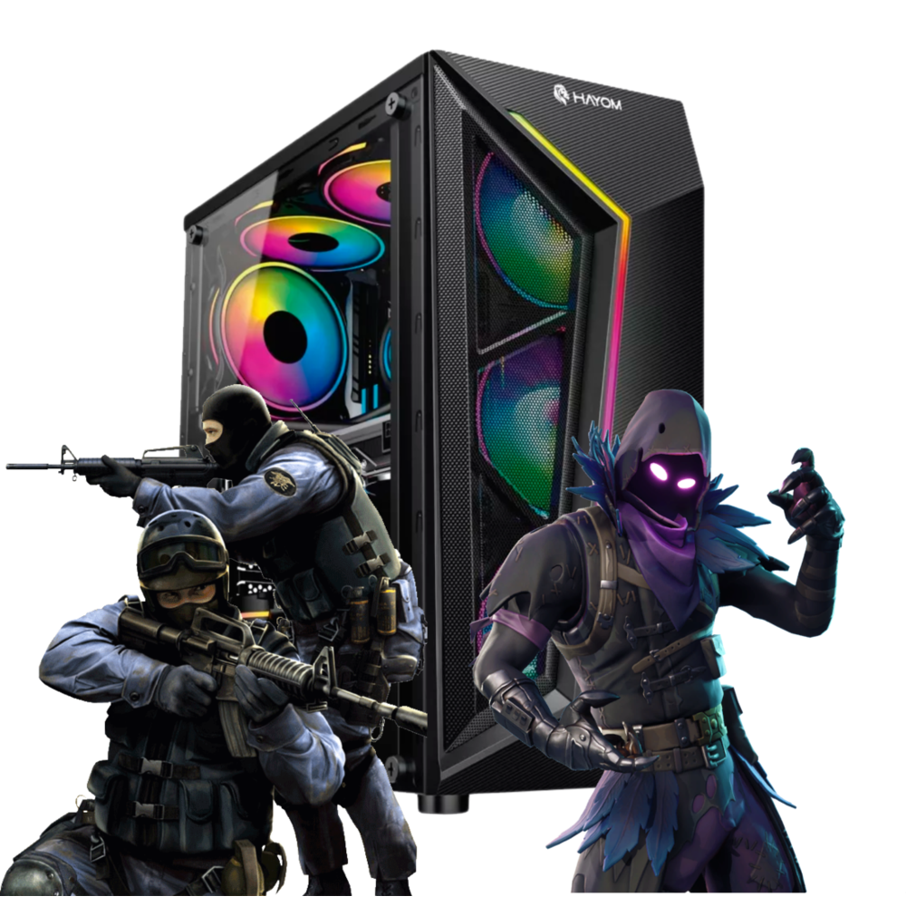 Computador PC Gamer RGB I9 11ª 16gb Ram SSD 960gb RTX 2060 6gb Monitor 23 " Curvo - view 5