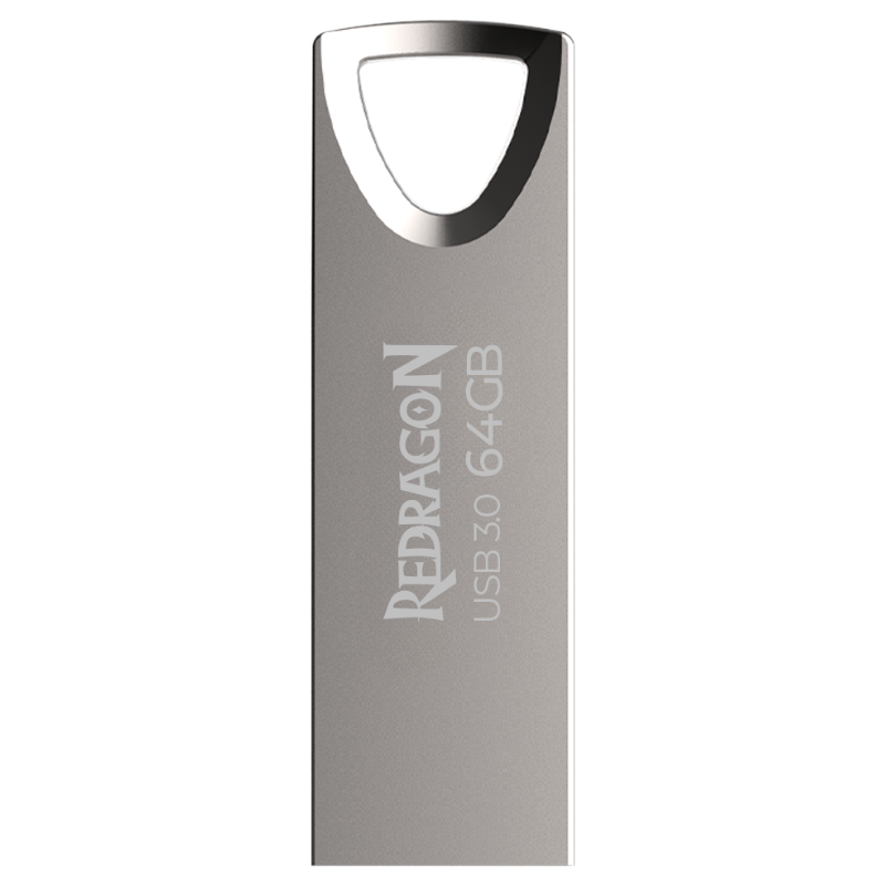 Pendrive Hiksemi E Redragon Luma Flash 64gb Usb 3.0 Leitura 30-80mb/s - Ed-505