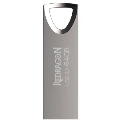 Pendrive Hiksemi E Redragon Luma Flash 64gb Usb 3.0 Leitura 30-80mb/s - Ed-505