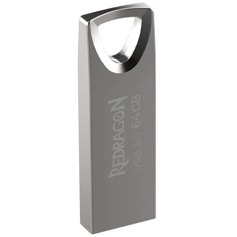 Imagem 2 de 4 do produto Pendrive Hiksemi E Redragon Luma Flash 64gb Usb 3.0 Leitura 30-80mb/s - Ed-505