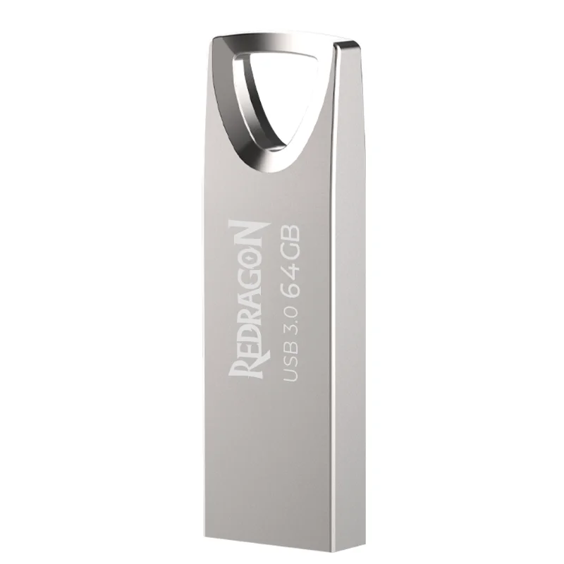 Imagem 4 de 4 do produto Pendrive Hiksemi E Redragon Luma Flash 64gb Usb 3.0 Leitura 30-80mb/s - Ed-505