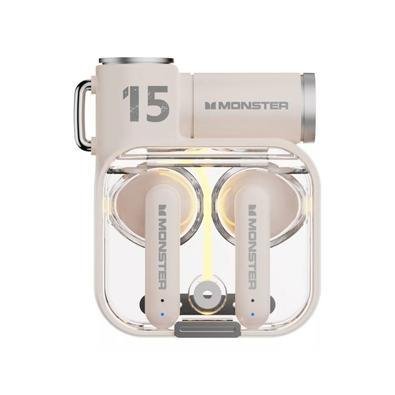 Fones De Ouvido Bluetooth Monster Airmars XKT15 -  Bege
