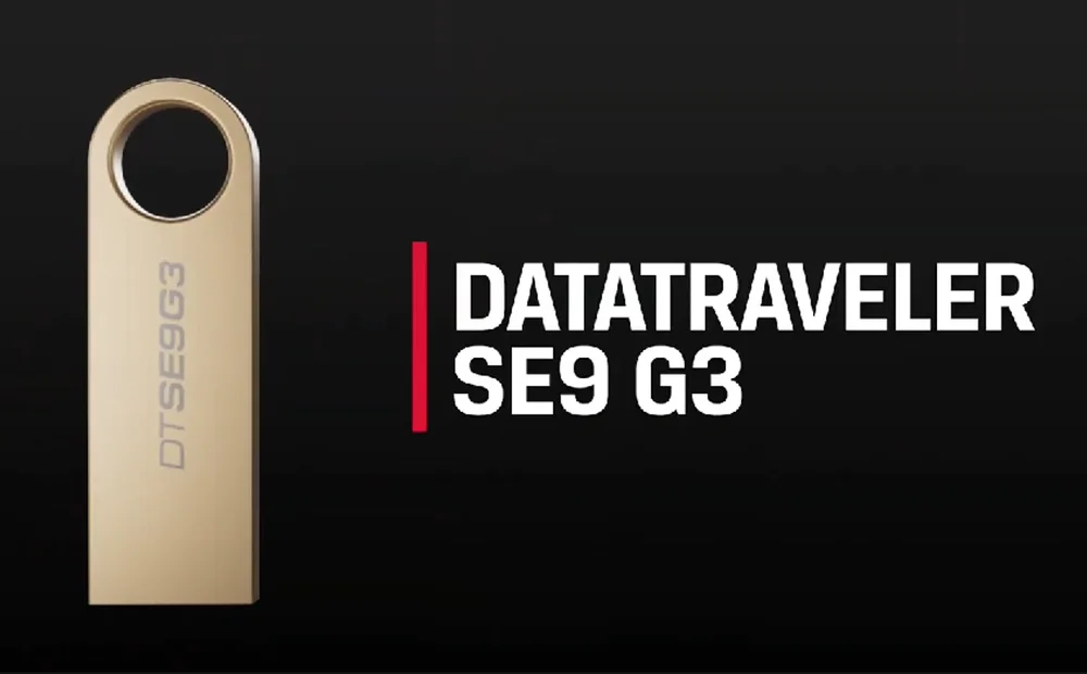 Imagem 3 de 5 do produto Pen Drive Kingston Datatraveler Se9 G3 64gb Usb 3.2 Gen 1 - Dtse9g3/64gb