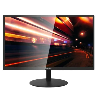 Kit Com 5 Monitores LED 19" Brazilpc Bpc-19we02-b Preto Widescreen