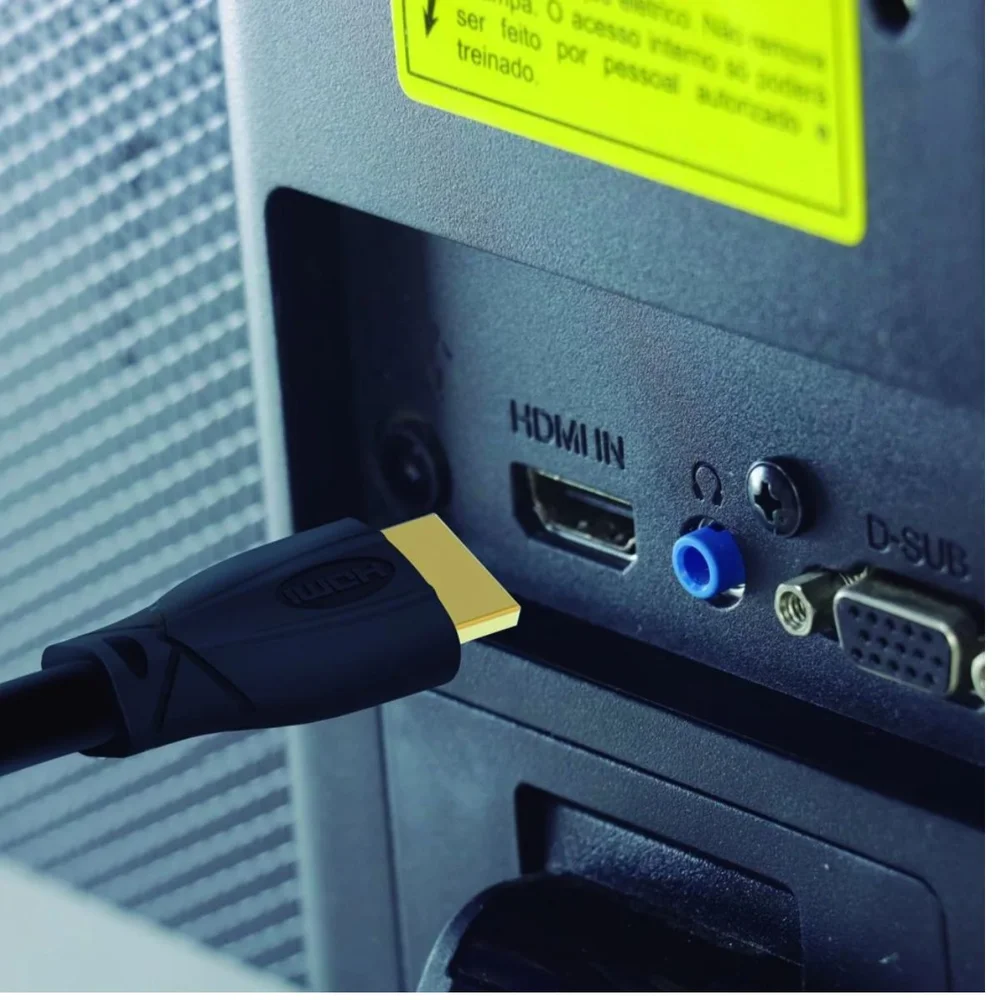 Imagem 2 de 5 do produto Cabo HDMI 2.0 4k 19+1p Ultra Hd Gold 30awg 70 Cm
