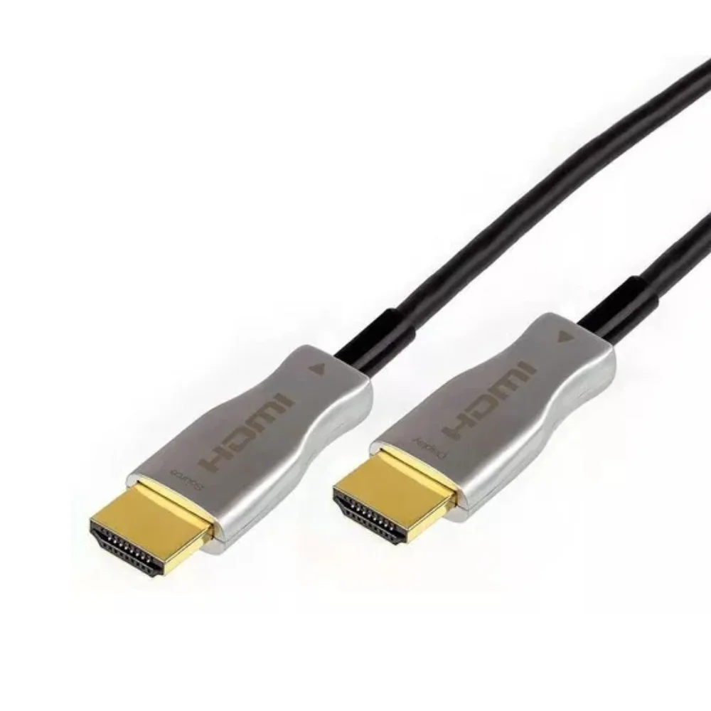 Imagem 3 de 5 do produto Cabo HDMI 2.0 4k 3d Aoc Fibra Optica 40m