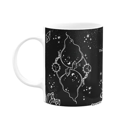 Caneca Dos Signos - Signo De Gêmeos - 325ml B-dark