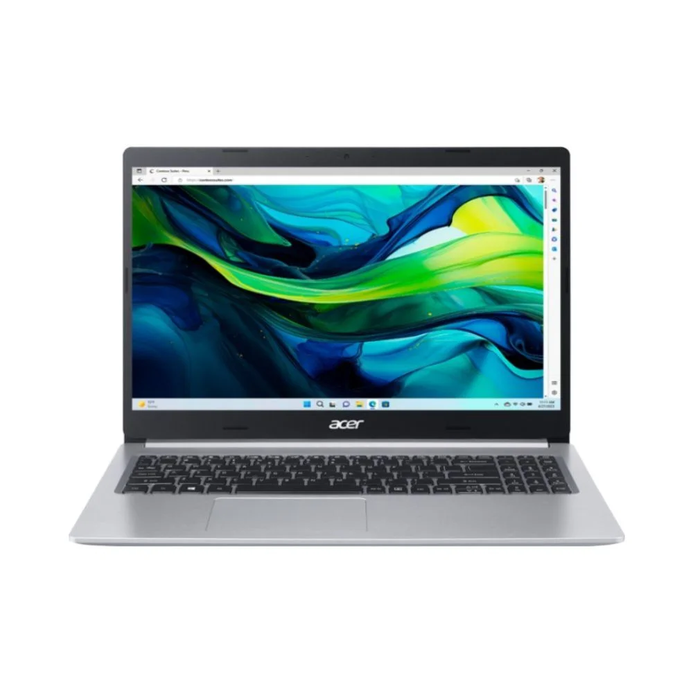 Imagem 3 de 4 do produto Notebook Acer A515-45-r5at AMD Ryzen 5 5500u, 8GB RAM, SSD 256GB, 15,6" Full HD, WINDOWS 11 Home - Nx.aydal.00h