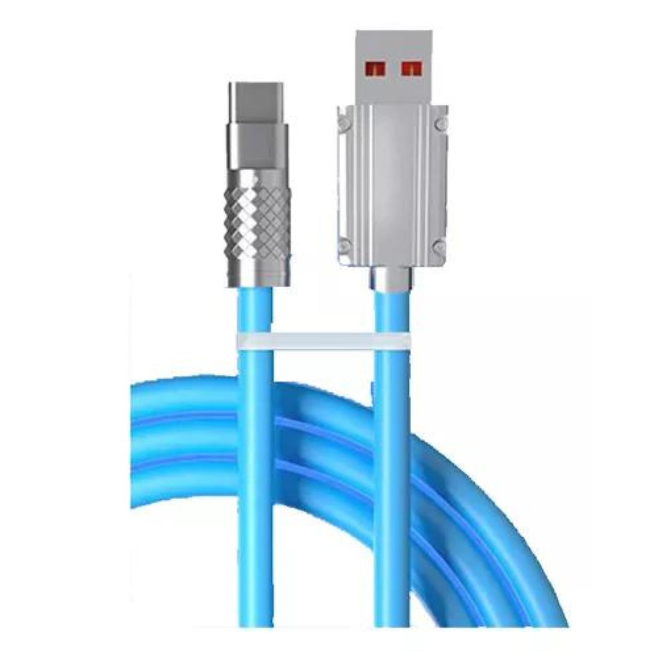 Cabo Usb Carregador E Dados Turbo Tipo C  1 Metro Tr-47 Colorido