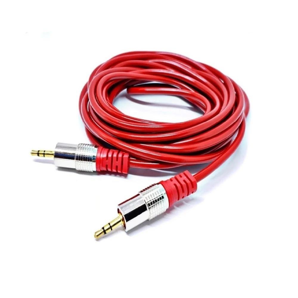 Imagem 2 de 2 do produto Cabo P2 Stereo Gold - 1,8 Metros Tebera
