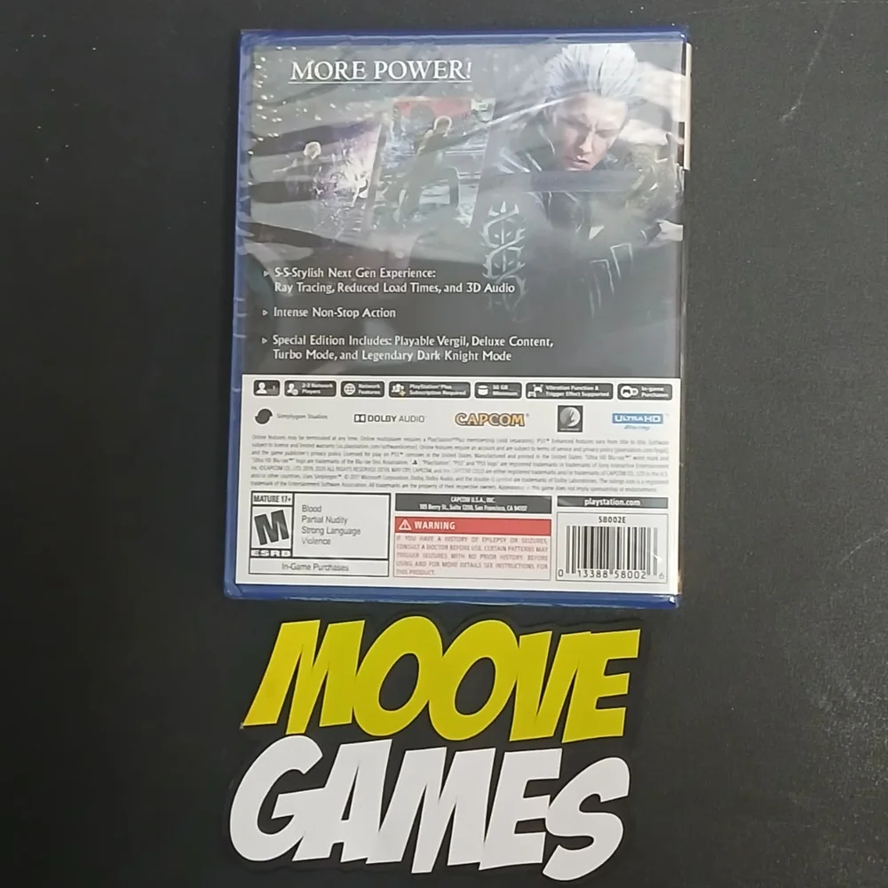 Imagem 2 de 4 do produto Devil May Cry Especial Edition Ps5 Mídia Física Lacrado