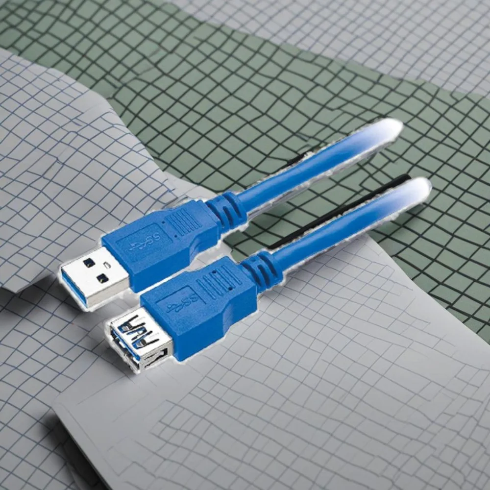 Imagem 4 de 5 do produto Cabo Extensão Usb 3.0 - 3m Cor Azul