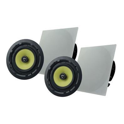 Par Caixas De Som Ambiente Para Embutir No Teto Ou Parede 80w Rms - Sumay Sm-cst80heq