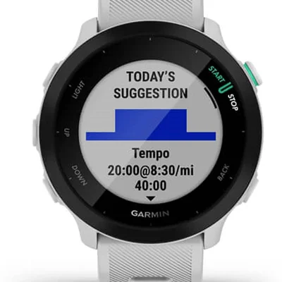 Relógio Garmin Forerunner 55 010-02562-01 Branco