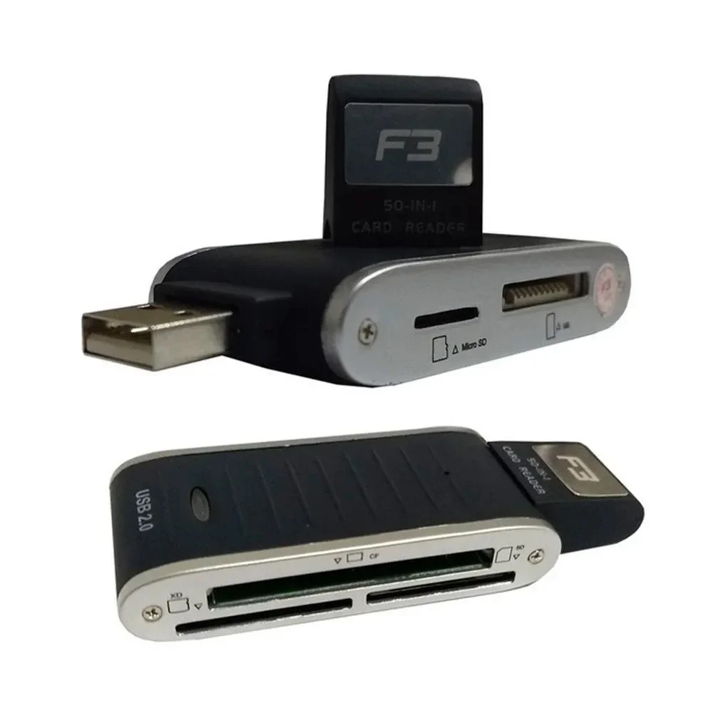 Imagem 5 de 5 do produto Leitor De Cartão De Memória Usb Compact Flash Cf Micro Sd